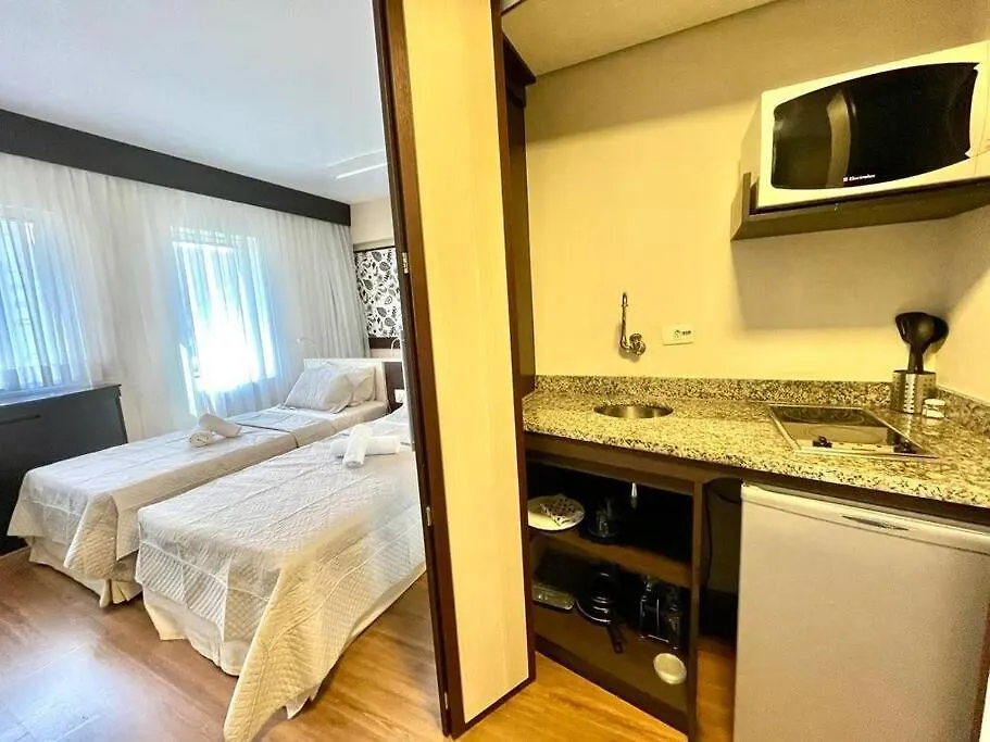 상파울루 Flat Com Garagem Perto Hospital Bp 아파트