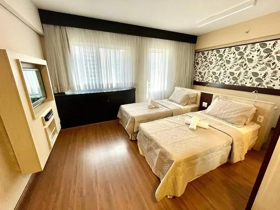 상파울루 Flat Com Garagem Perto Hospital Bp 아파트