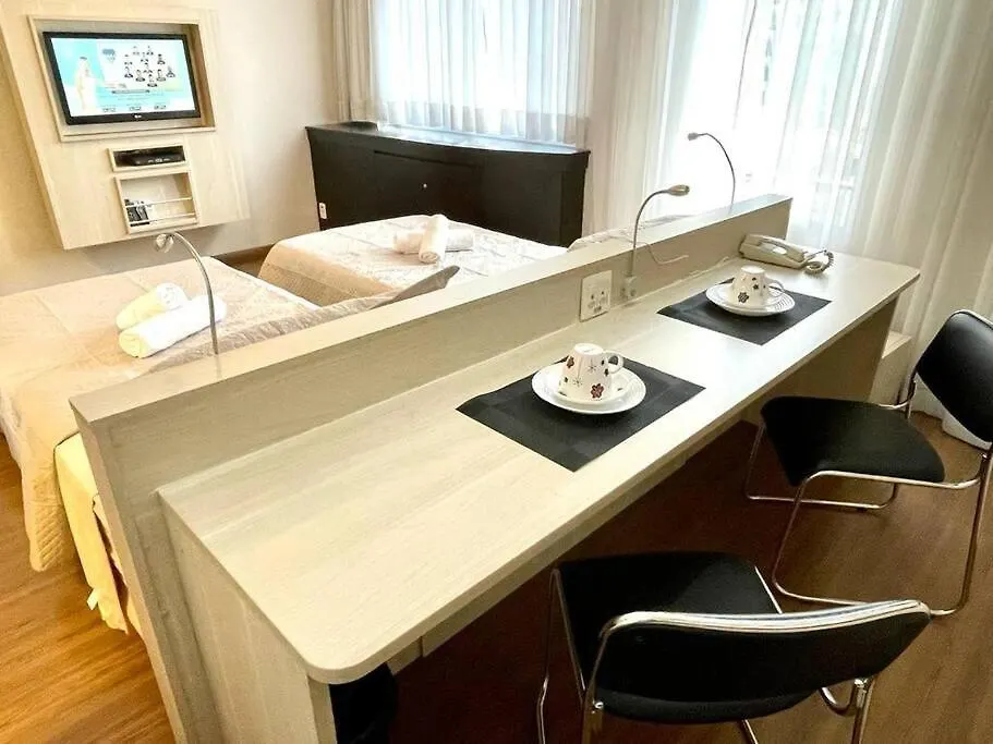 상파울루 Flat Com Garagem Perto Hospital Bp 아파트 브라질